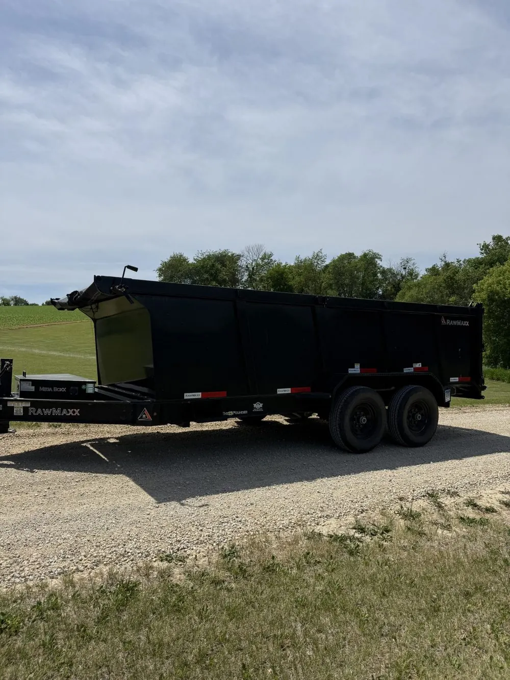 RawMaxx dump trailer